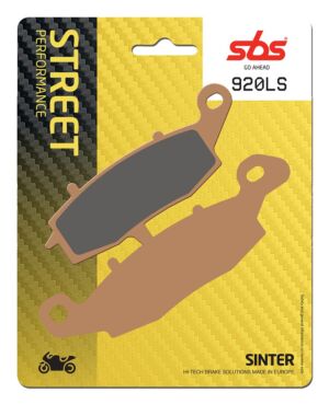 Plaquettes de frein Suzuki C1800 R Intruder K8 JS1CT WVCT Street Sinter - Métal fritté arrière - SBS 920 (LS)