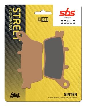 Plaquettes de frein Yamaha Niken Street Sinter - Métal fritté arrière - SBS 991 (LS)