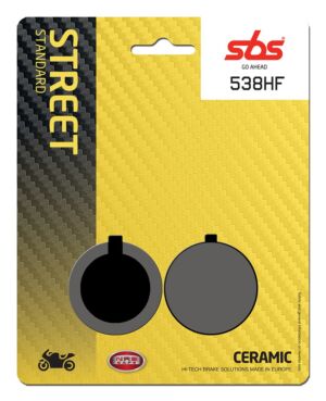 Plaquettes de frein scooter 50-124cc SBS 538HF
