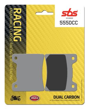 Plaquettes de frein SBS 555DCC compétition moto route