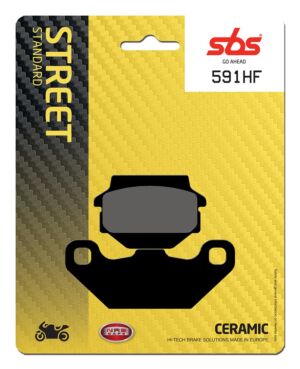 Plaquettes frein scooter 50-125 cm³ SBS 591HF