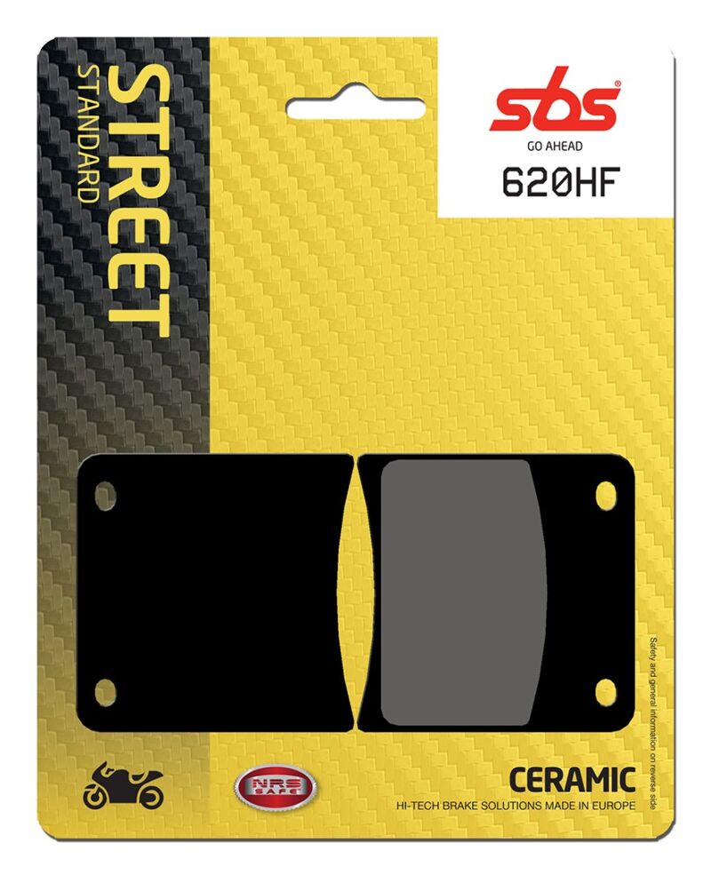 Plaquettes de frein Suzuki GSX1100 F 530 H GV72A GV72B GV72C Street organique - SBS 620HF
