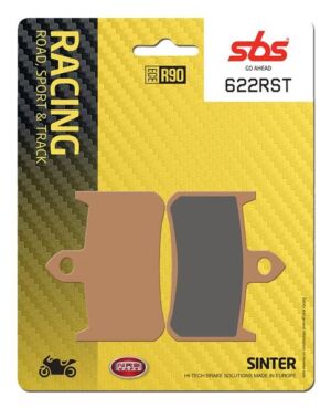 Plaquettes de frein route/piste SBS 622RST pour moto