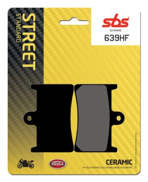 Plaquettes de frein scooter 50-124cc SBS 639HF