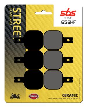 Plaquettes de frein scooter 50-124cc SBS 656HF