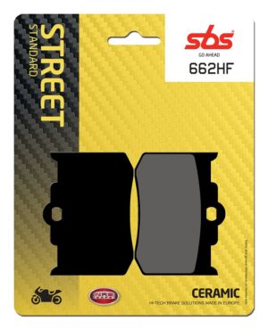 Plaquettes de frein scooter 50-125 cm³ SBS 662HF