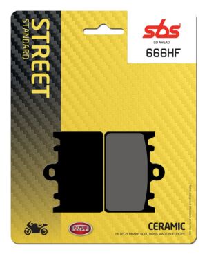 Plaquettes de frein ZXR400 1991-1999 - SBS 666HF