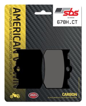 Plaquettes de frein SBS 678H-CT avant/arrière scooter moto
