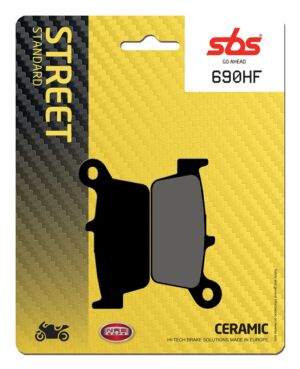 Plaquettes de frein scooter 50-125cc SBS 690HF