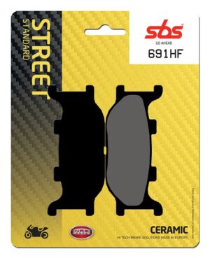 Plaquettes de frein MUZ 1000 S 2001-2002 – SBS 691HF