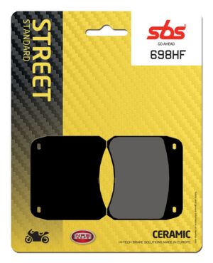 Plaquettes de frein scooter 50-124cc 698HF - SBS