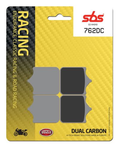 PLAQUETTES DE FREIN 762DC Aprilia RSV1000 Mille /R /Factory RR - SBS