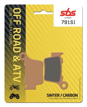 Plaquettes de frein BMW G450 X 2008-2011 - SBS 791SI