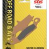 PLAQUETTES DE FREIN 798 SI Kawasaki KFX450 R - SBS