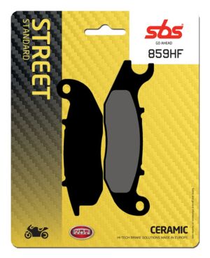 Plaquettes de frein Derbi 125 2007-2014 SBS 859HF