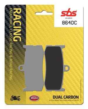 Plaquettes de frein Daytona 675 2009-2017 – SBS Dual Carbon