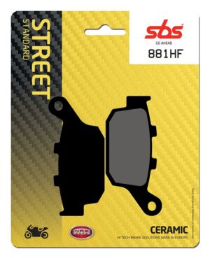 Plaquettes de frein Honda CB500 F 2013–2023 - SBS 881HF