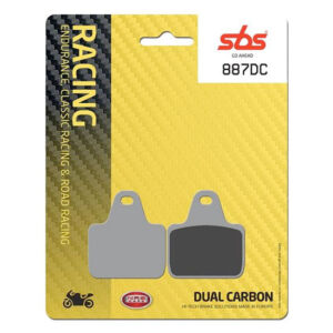 Plaquettes de frein Dual Carbon SBS 887DC – Moto piste