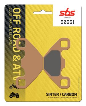 Plaquettes de frein off-road SBS 906SI | Freinage avant/arrière