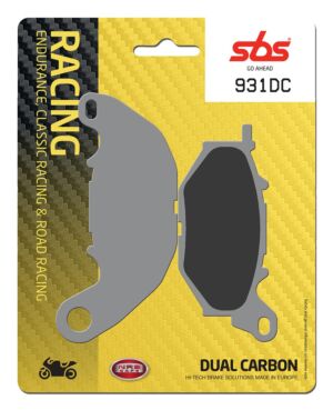 Plaquettes de frein SBS 931DC avant – Compétition Piste