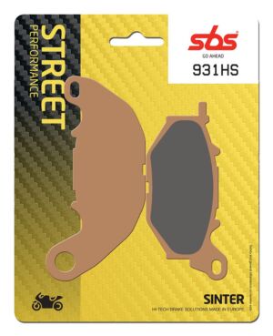 Plaquettes frein Yamaha MT 03 ABS 2016-2023 – SBS 931HS