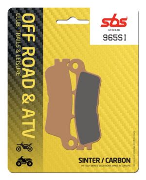 Plaquettes frein Fantic XEF 450 2022-2023 SBS 965SI