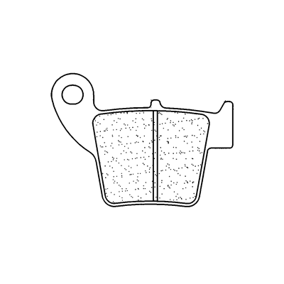 Plaquettes de frein arrière cross 1076X59 - CL Brakes