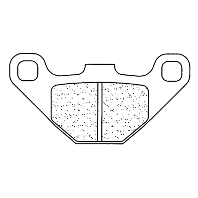 Plaquettes de frein arrière cross 2306X59 - CL Brakes