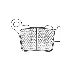 Plaquettes de frein arrière moto 1108RX3 – CL Brakes