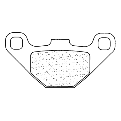 Plaquettes de frein (CL3012SC) Fantic Big Wheel 50 - CL BRAKES (CL3012SC)