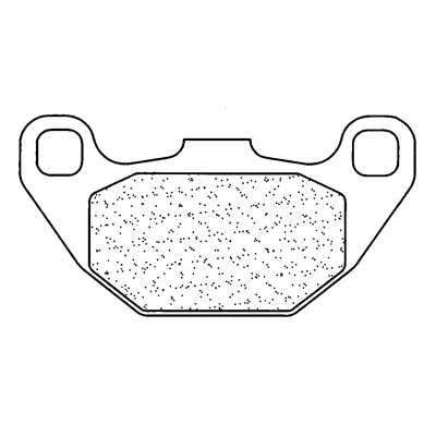 Plaquettes de frein (CL3068SC) Kymco Agility 125 16 R16 - CL BRAKES (CL3068SC)