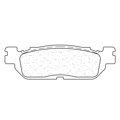 Plaquettes de frein haute performance maxi-scooter 3095MSC - CL Brakes