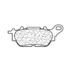 Plaquettes de frein haute performance maxi-scooter 3099MSC - CL Brakes