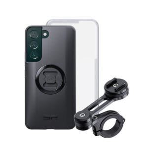 Support Moto Samsung Galaxy S22 | SP-CONNECT Pack Guidon Moto Mount Pro + Coque + Housse Weather Cover