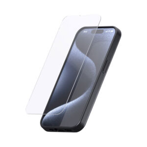 Protection écran iPhone 15 Pro – Verre trempé SP-CONNECT – Ultra-fin 0,5 mm – Compatible coque SP Connect