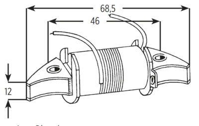 Bobine alimentation  Adapt.PIAGGIO VESPA 50 - SGR