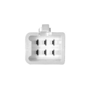 Connecteur femelle rectangulaire C/LING.-6 vers mâle Mini pour faisceau moto – SGR