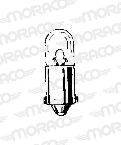 Ampoule Micro 12 V - 3 W - BA9S - Hert Lamps