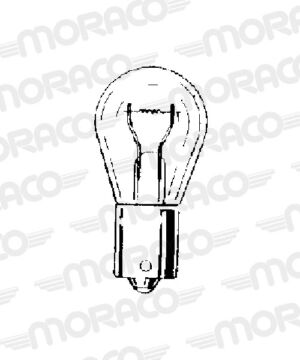 Ampoule Stop - 1 filament 12 V - 15 W - BA15S - Hert Lamps