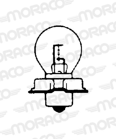 Ampoule Cyclo 6 V - 15 W - P26S - Hert Lamps