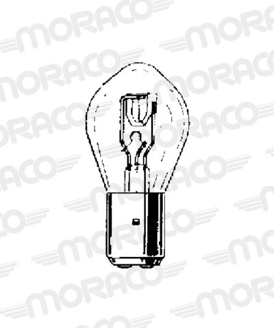 Ampoule Code 6 V - 15/15 W - BA20D - Hert Lamps