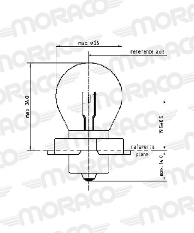 Ampoule HERT S3 12V 15W P26S - Hert Lamps