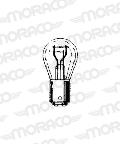 Ampoule Code 6 V - 3/15 W - BAY15D - Hert Lamps