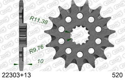 PIGNON #520 SC 22303+13 - Pas 520 - 13 dents - AFAM