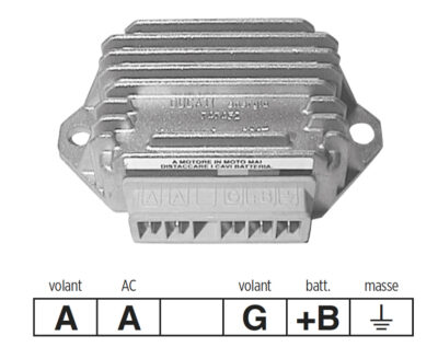 Régulateur CA/CC Piaggio - Ducati Energia
