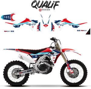 Kit déco pour Honda CRF250 R (2018–2023) / CRF450 R (2017–2020) – UP Design by Kutvek