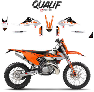 Kit Deco Qualif KTM EXC - EXCF 125 250 300 450 2014-2015 - UP