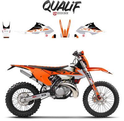 Kit Deco Qualif KTM EXC - EXCF 125 250 300 450 2017-2019 - UP