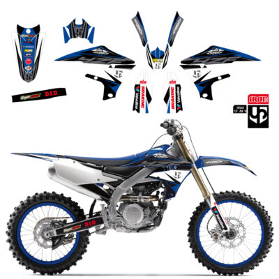 Kit Deco IRON YAMAHA YZF 450 2010-2013 BLEU - UP