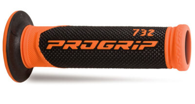 Poignées 732 Orange/Noir 22/25 - Progrip